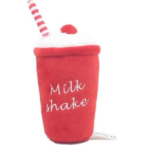 1PC Plush Squeaking Pet Toy Cute Plush Puzzle For Dogs Cat Pet Toys Chew Squeaker Fruits Animals Cartoon Squeaky Toy For Pet