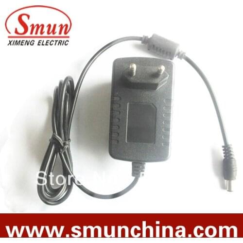 12V2A AC/DC adapter with CE ROHS european plug in1 year warranty