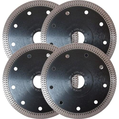 4pcs/lot 5" hard tile cutting blade,ultra thin blade, especially good to cut ceramic and tile! 125mm turbo blade.Free shipping