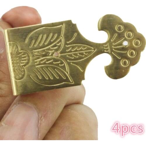 4pcs Corner Brace Brackets with Screws Joint Fastener Shelf Support for Furniture Cabinet Screens Wall