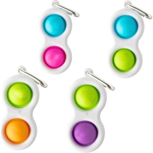 Simple Dimple Anti-stress Toy Fidget Stress Relief Hand Fidget Toys Mini Toy For Kids Adults