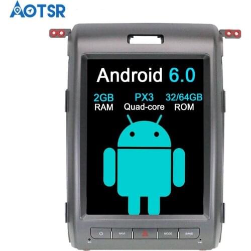 Aotsr Android 7.1 Tesla style Car No DVD Player GPS Navigation For Ford F150 2009-2014 car multimedia player 2din recorder unit