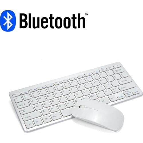 Bluetooth Keyboard Mouse Wlreless Multilingual Keyboard - Mouse Combo for Android/ Windows OS Tablet PC Computer Laptop