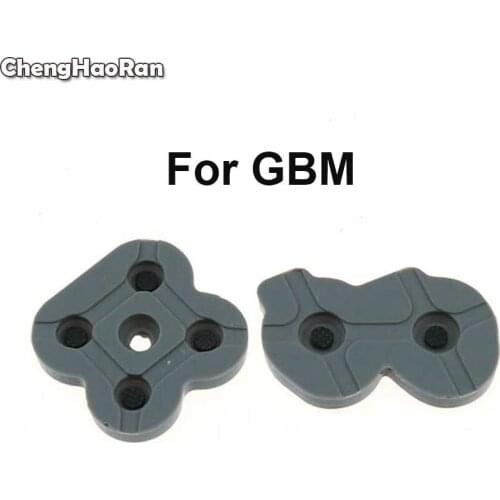 ChengHaoRan New Silicone Button For GameBoy Micro Replacement Silicone Conductive Rubber D Pad Buttons For Nintend GBM