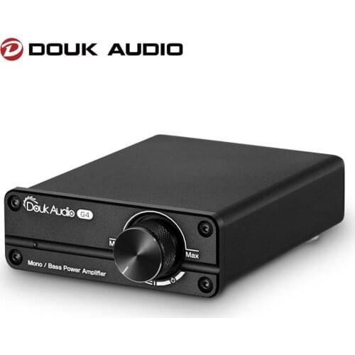 Douk Audio G4 Mini Subwoofer/Full-Frequency Mono Channel Digital Amplifier HiFi Audio 100W Power Amp