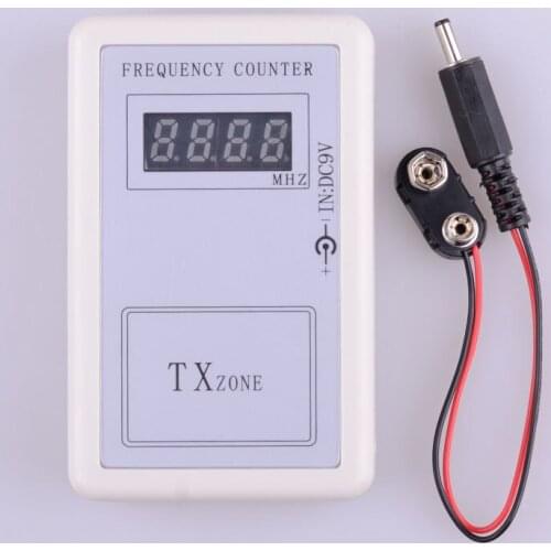 Frequency Indicator Detector Cymometer For Remote Control Switch Frequency Counter Wavemeter Test Mini Portable 250-450MHZ