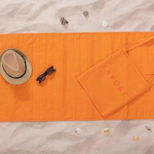 65x150cm Beach Blanket Folding Camping Mat Mattress Portable Lightweight Mat Summer Outdoor Picnic Mat Sand Beach Mat With Bag