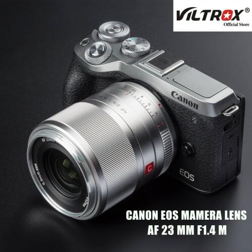 Viltrox 23mm f1.4 STM EF-M mount Auto focus APS-C Prime Lens for Canon EOS M Cameras M5 M6 Mark II M200 M50