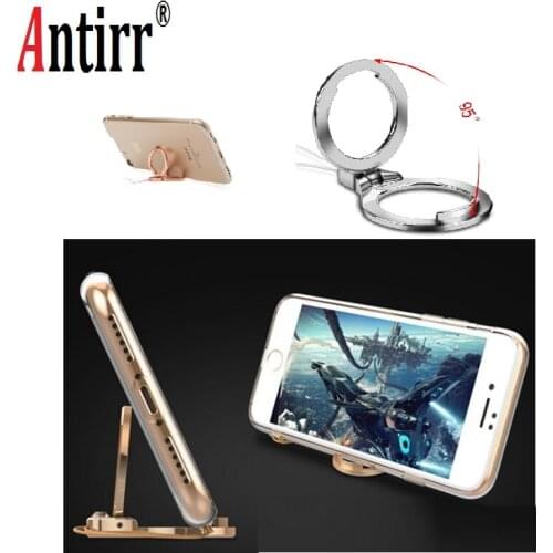 Finger Ring Holder Mobile Phone for Samsung s8 plus Mobile Phone Holder for Xiaomi 2 in 1 Finger Ring Holder Stand