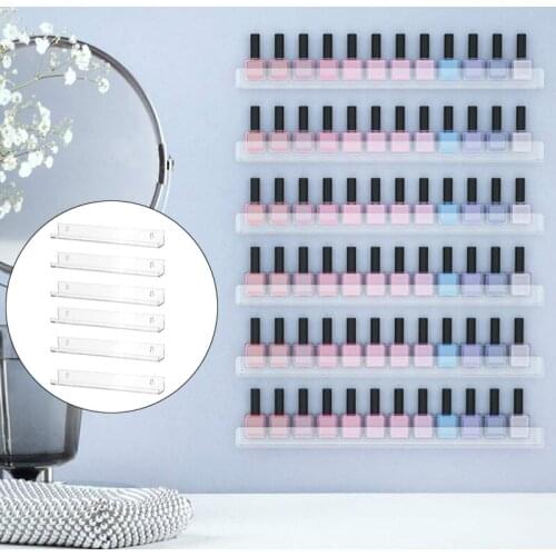 Storage Holder Clear Acrylic Book Photo Display Rack Holder Wall Mount Shelf Bathroom Organizer Accessories