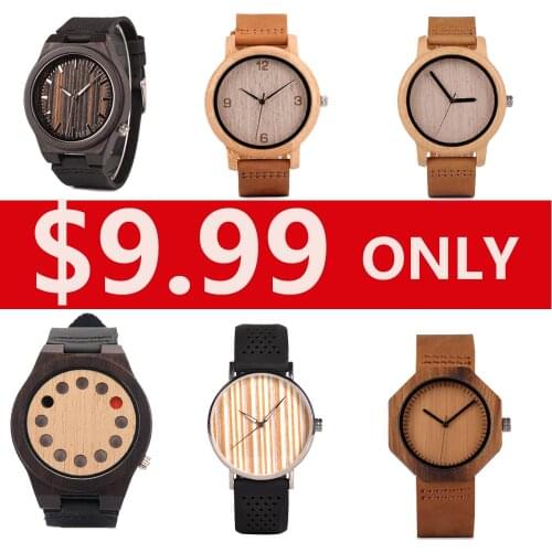 Relogio Masculino BOBO BIRD Wooden Men Watch Luxury Wristwatch Female Clock Quartz Movement Leather Strap Fathers Day Gift