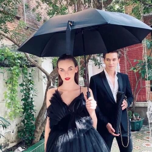 Luxury umbrella brand automatic umbrella rain women parasol umbrella designer umbrella uv umbrella