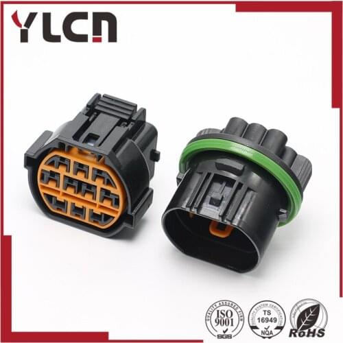 10 Pin female/male waterproof car plugs connector for KUM KET