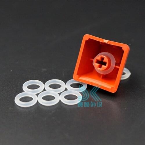 110pcs o ring keyboar Seal Switch Sound Dampeners For Cherry MX Keyboard Damper Replacement Noise Reduction Keyboard O-ring Seal
