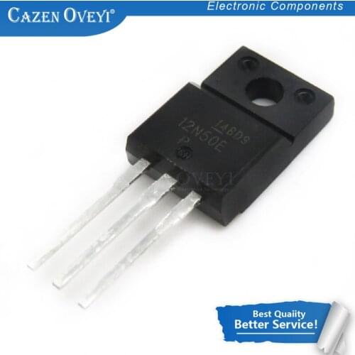 4pcs/lot 12N50T FDPF12N50T P12NM50FP FMV12N50E FE12N50E 12N50 TO-220F In Stock