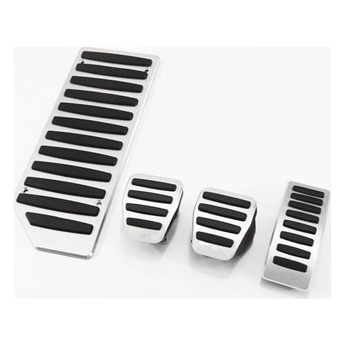 Aluminium Alloy Car styling Pedals Case for Audi A1 A2 A3 TT VW Golf 3 4 GTI Polo 9N3 SKODA Fabia Octavia Roomste SEAT Ibiza