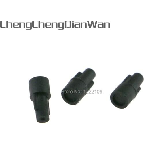 ChengChengDianWan 10pcs Black For PS4 Silicon Rubber Reset Key Restart Button for Playstation 4 PS4 controller Repair