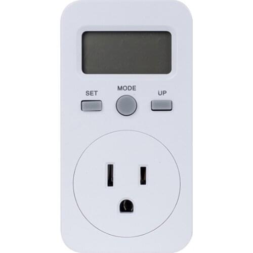 Digital Wattmeter LCD Energy Monitor Power Meter Electricity Electric Meter Usage Monitoring Socket US Plug