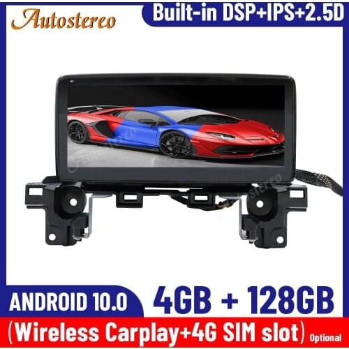 For Mazda CX-5 Touch Screen 4+128G Android 10.0 GPS IPS Car Multimedia Tesla Player Headunit Audio Radio Navigtion Tape Recorder