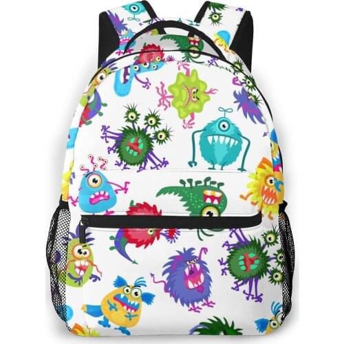 Women Backpack with Multiple Using Women Backpacks Cute Monster Party Female School Bag Girls Travel Bag