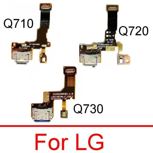 USB Charger Flex Cable For LG Q Stylus Q710 Charging Jack Port Flex Ribbon For LG Stylo 5 Q720 Stylo 6 Q730 Replacement Parts