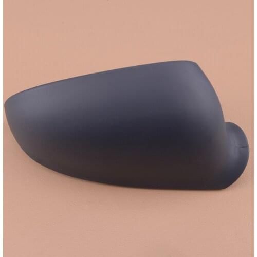 Unpainted ABS Rearview Mirror Door Cap Cover Housing Case Shell fit for VW Golf Rabbit Jetta MK5 Right 1K0 857 538