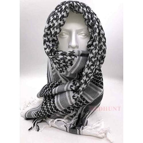 2020 New Military Scarf Military Camping Army Tactics Scarf Windproof Dustproof Outdoor Sport Scarf 100% Cotton Wargame Scarves