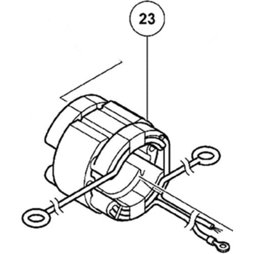 AC220V-240V 340655E 340655F 340655G Stator Field for Hitachi SP18SB