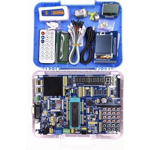 Development board 51 MCU Development Board Experiment Board 51+STM32+AVR STC89C52 KIT