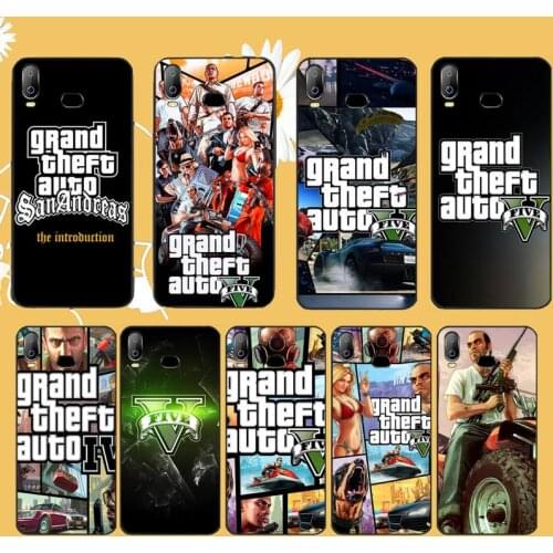 PENGHUWAN rockstar gta 5 Grand Theft DIY Luxury Phone Case For Samsung A10 A20 A30 A40 A50 A70 A71 A51 A6 A8 2018