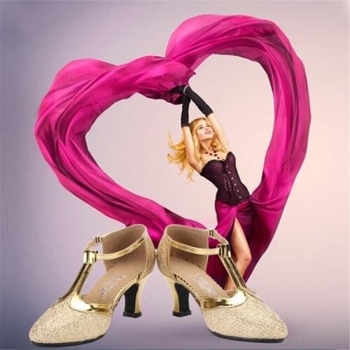 5.5CM Dancing Shoes Ballroom Dance Shoes Ladies Latin Dance Shoes