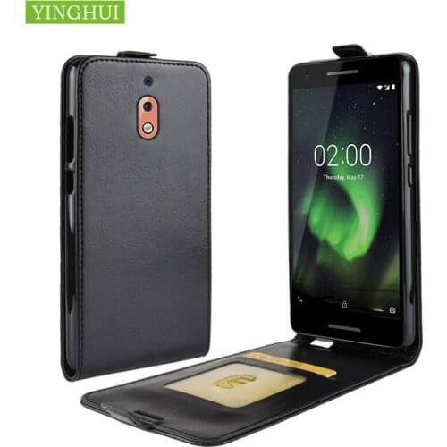 Protective case For Nokia 2 2018 Case Flip Leather Case For Nokia 2.1 High Quality Vertical Cover With Card Holder