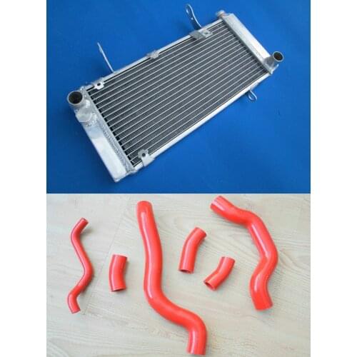 Aluminum Radiator + Silicone Hose For Suzuki SV1000 SV1000S K3-K5 2003-2008 996 cc V-twin SV 1000 S N 04 05 06 07 08 03