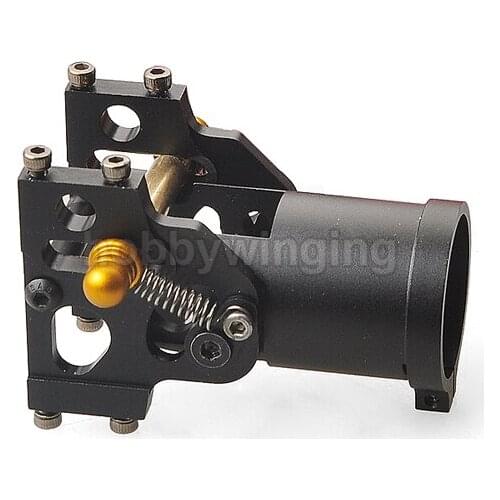 D25mm Aluminum Umbrella Folding Arm Connector for FPV Multicopter-Black