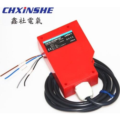 Diffuse Reflection Infrared Photoelectric Sensor Ultra Long Distance 0-6 meters Adjustable E3K100-DS100M1