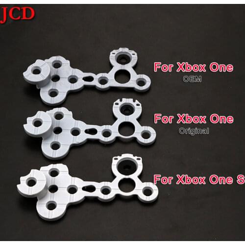 JCD Grey Silicone Conductive Rubber Conductive Rubber Button For Xbox One S Controller D Pad For Xboxone Rubber Button
