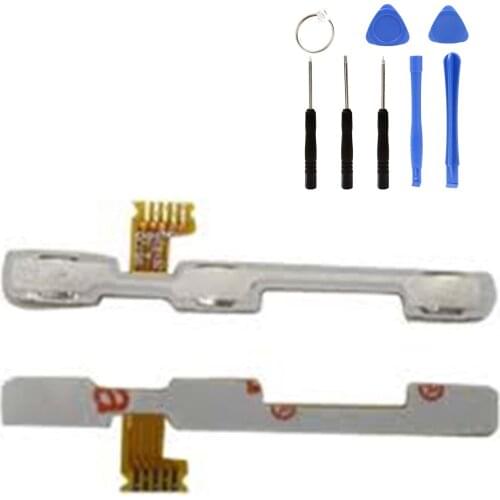 FOR Lenovo VİBE P1M Volume Audio Mute Power ON OFF Button Key Flex Cable Repair Kit Gift