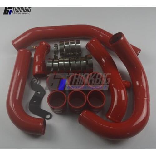 Intercooler Piping Kit For 2008-2016 Mitsubishi Lancer Evolution EVO X 10 2.0L 4B11T