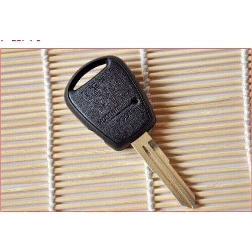 Tuyuet remote Key Shell for Kia Side 1 Button Car Key Blanks Case with HYN11 Uncut Blade