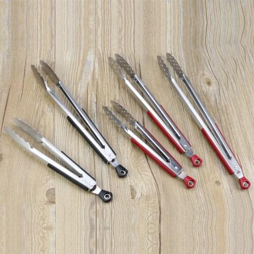 Kitchen Tongs Stainless Steel BBQ Tong for Baking Anti Heat Clip Pastry Clamp Tongs Cooking Tools Bread Steak Tongs