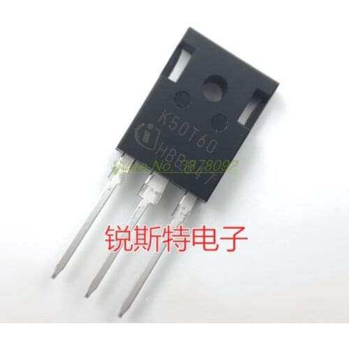 Original New 10pcs/lot IKW50N60T K50T60 Triode high power inverter IGBT 50A600V T0-3P K50N60 Car transistor
