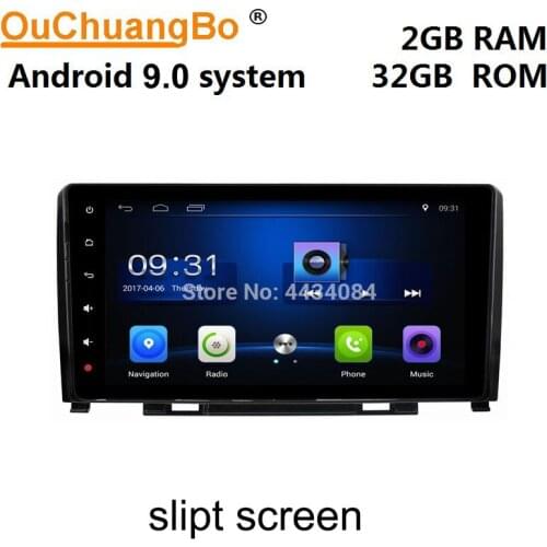 Ouchuangbo car audio stereo gps nav android 9.0 for Great Wall Haver H6 support USB SWC wifi Bluetooth touch screen