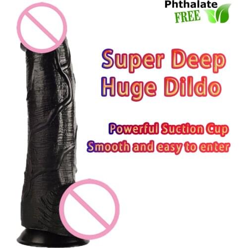 29.5cm*6.5cm Thick Glans Dildo Realistic Stiff Cock Skin Feeling Big Penis Huge Big Dick Erotic Lesbian Adult Sex Product