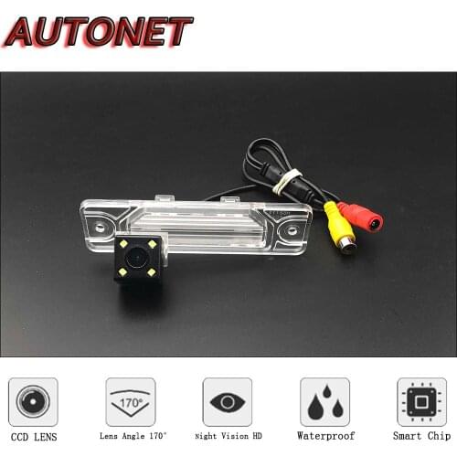 AUTONET HD Night Vision Backup Rear View camera For Nissan Primera P12 2001~2007 5D 4D Sedan Wagon Hatchback