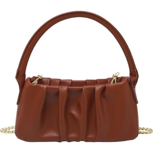 Luxury Designer Women Chain Shoulder Bag Causal Female Brand Crossbody Handbags and Purse Bags Simple Small Flap Tote Bags