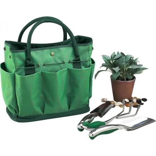 Garden Tote Bag Gardening Tool Storage Holder Oxford Bags Organizer Tote Lawn Yard Carrier SDF-SHIP