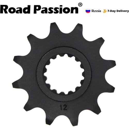 Motorcycle 12T 13T 14T Front Sprocket Gear For EXC125 EXC250 EXC300 EXC400 EXC 450 ie R 2T EXC 530 EGS125 EGS250 EGS