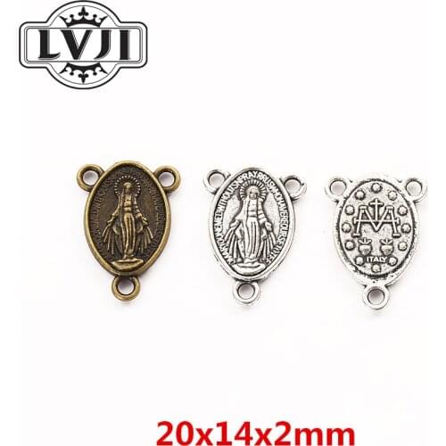 25pcs Vintage zinc alloy Oval charms Connector Plate pendant fit Bracelet Necklace metal jewelry accessories Making 5968