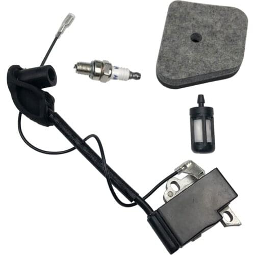 Ignition Coil Module Air Filter Fits for Stihl FS90R FS100R FS110R FS130R KM110R FC90 Spare Tool Parts
