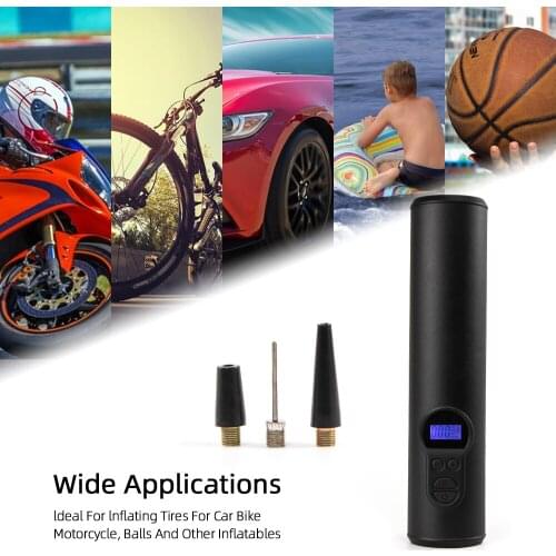 Mini Tire Air Pump Wireless Air Pump for Inflatables 12V dc wireless Tyre Pump Car Accessories Inflators for Car Bike Ball